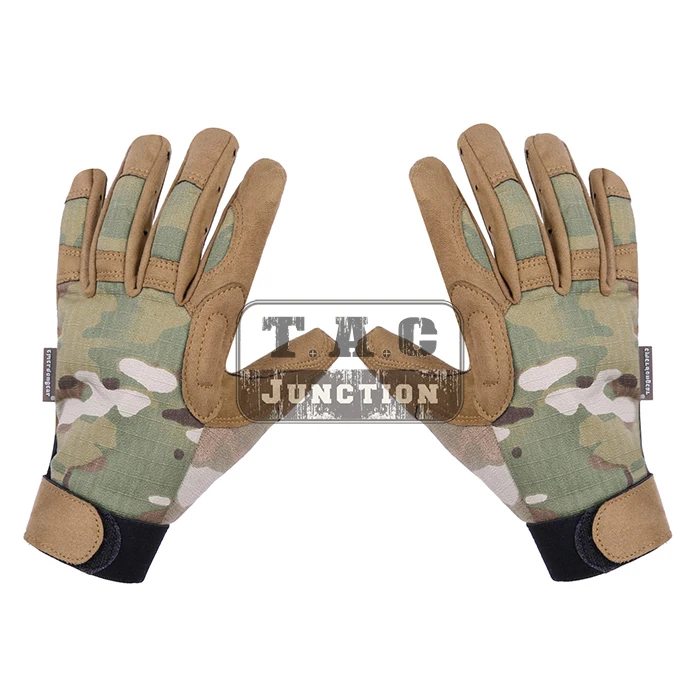 Emerson тактический нападение легкий камуфляж полный палец перчатки EmersonGear любую
