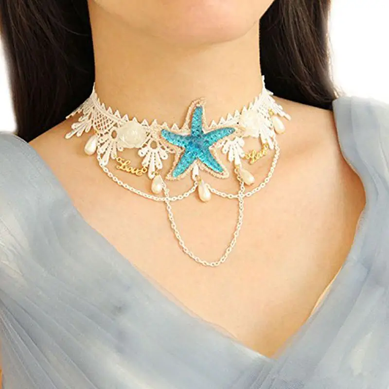 Пляжный стиль богемный Свадебный венок с цветочным узором для вечеринки Русалка