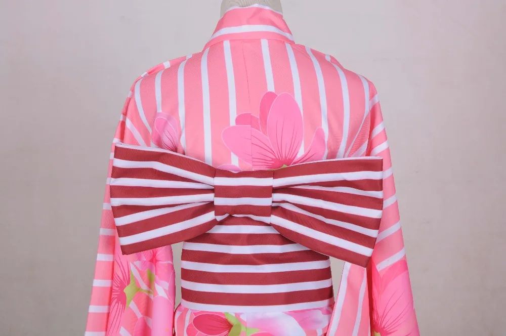 

Anime LoveLive! Unawaken Minami Kotori Kimono Yukata Halloween Cosplay Costume Outfit