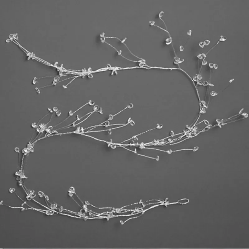 Акриловая светящаяся гирлянда в виде капли воды романтическая свадебная яркая