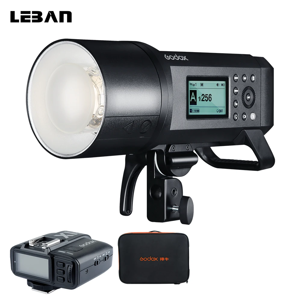 В наличии Godox AD600Pro портативная Внешняя вспышка 1/8000s TTL HSS 38W LED Встроенная система X