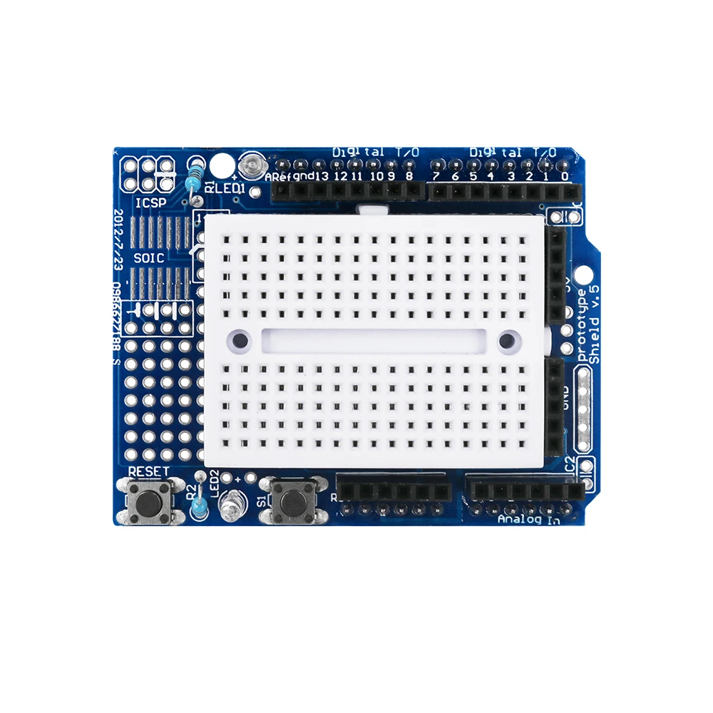 Бесплатная доставка UNO Proto Прототип Щит Плата расширения с SYB 170 мини макет для Arduino