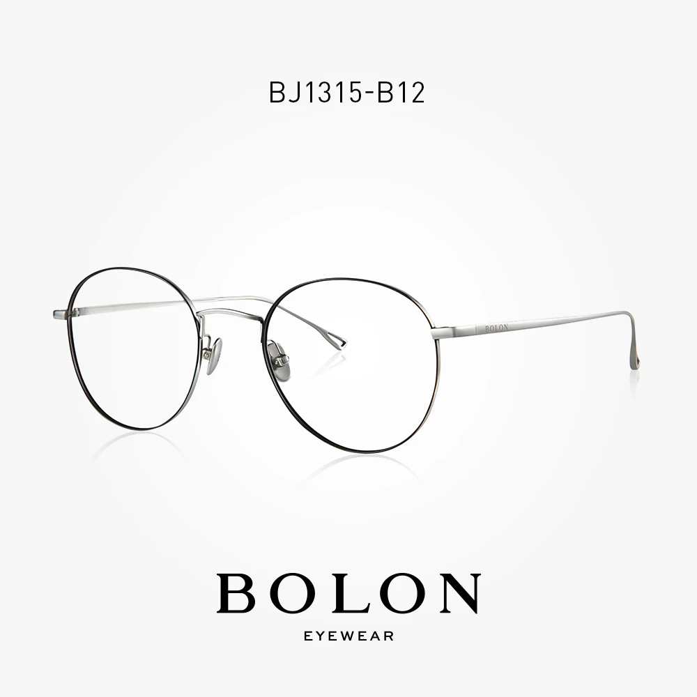 BOLON, титановые оптические очки, оправа для женщин, мужские очки, круглые титановые очки, оправа для очков, унисекс, BJ1315