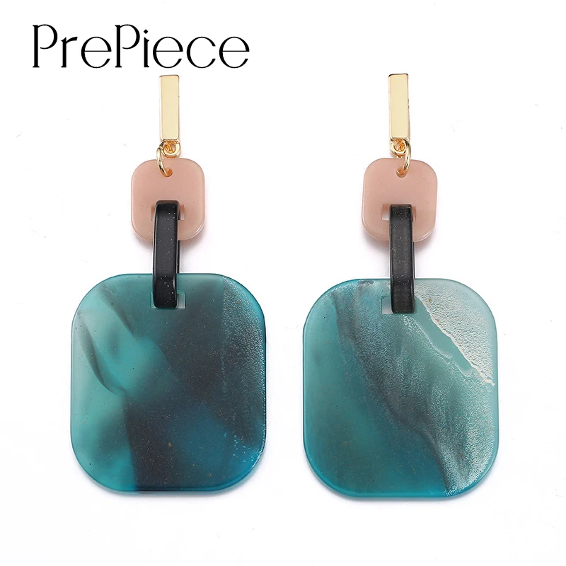 PrePiece 2019 новый дизайн Висячие серьги для женщин Европейский стиль креативные
