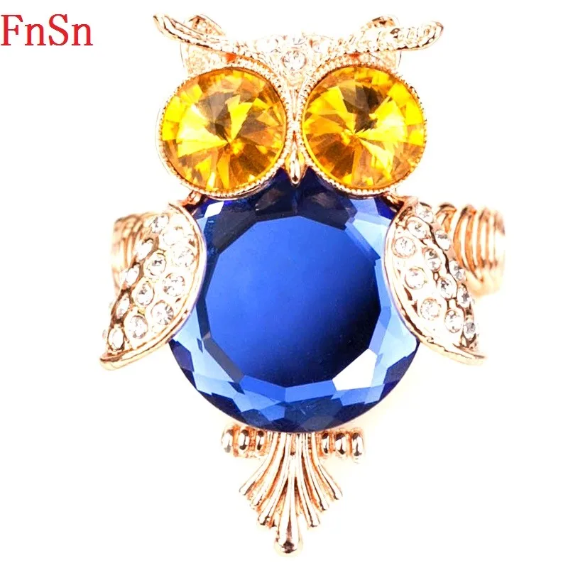 

Fnsn Новые популярные модные браслеты с кристаллами в виде совы и браслеты золотого цвета из цинкового сплава браслеты с животными ювелирные ...