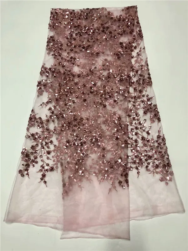 Новинка 2018 высококачественные тюлевые блестки французская нигерийская