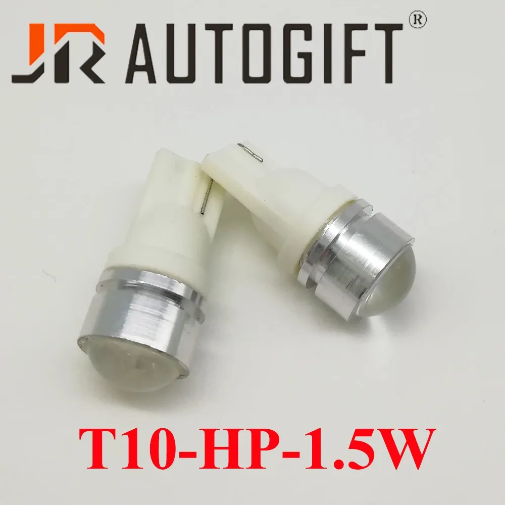 Car-styling 100pcs/lot T10 -HP-1.5W Round Lens LED Light Bulb W5W white 12V/24V clearance light turn signal instrument light. | Автомобили