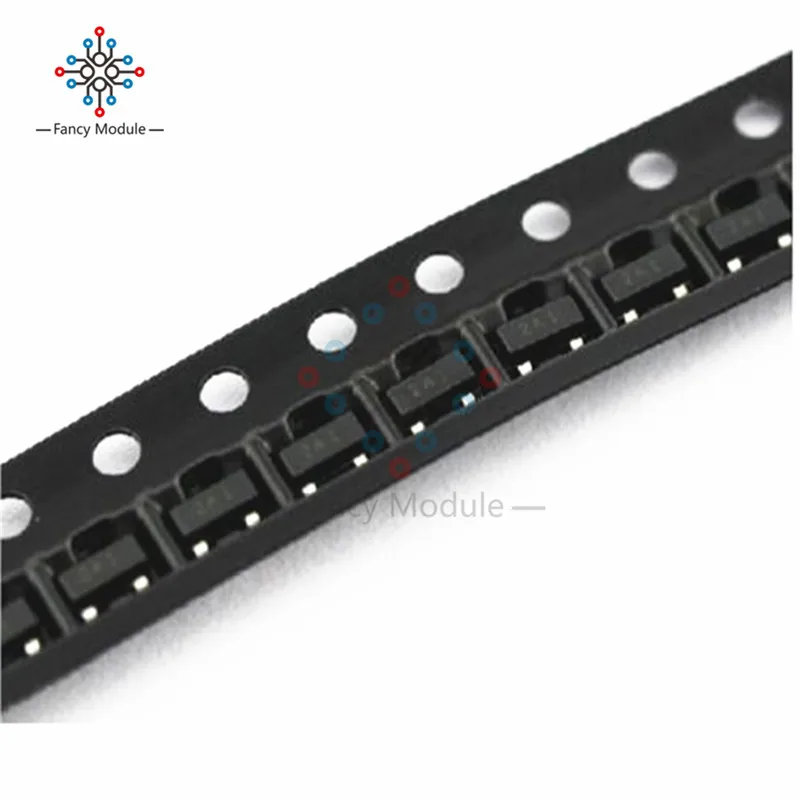 100 шт. MMBT3906 SOT-23 2N3906 SMD 40В 200мА PNP транзистор | Инструменты