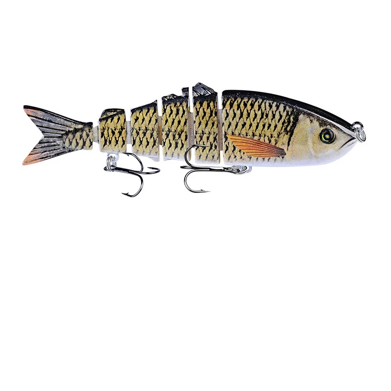1 шт. мульти Соединенные приманки Crankbait 12 см 18 5 г искусственный 3D воблер с глазками