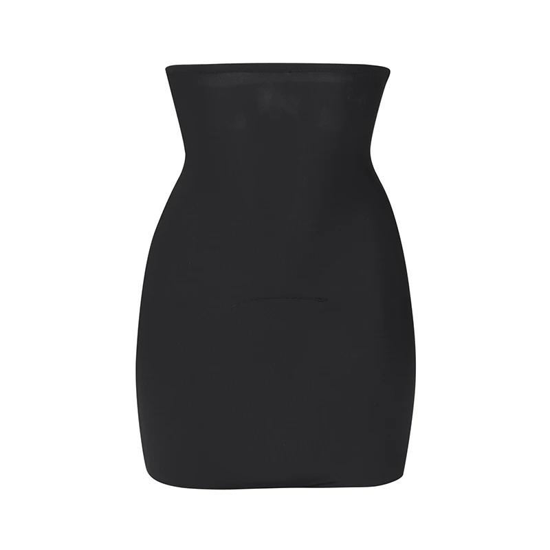 Черный Для женщин Body Shaper белье, майка для похудения гимнастический костюм женские моделирующие Корсеты животик Управление - Цвет: Черный