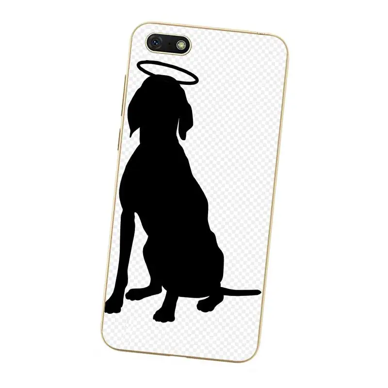 N464 Weimaraner Cute Soft TPU Silicone Case Cover For Huawei Honor 6A 6C 6X 7A 7C 7S 7X 8 Lite Pro |