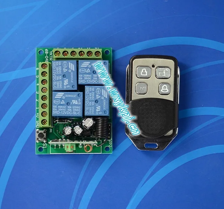 2016 DC 12V 1CH 10A M4/L4/T4 изменение по перемычке RF дистанционный выключатель света