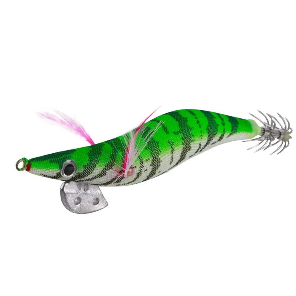10pcs/set Fishing Shrimp Artificial Baits for Squid Jigs Octopus Cuttlefish Hard Lures 12cm 14.5g Tackle Pesca Dropship | Спорт и