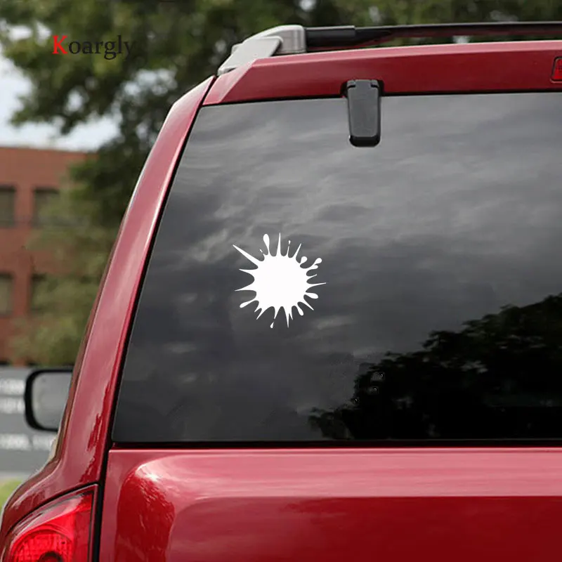 Koargly 10*10cm 14*14cm Water Spot glasses reflective vinyl car sticker adesivos de carro styling accessories automovil D170 | Автомобили