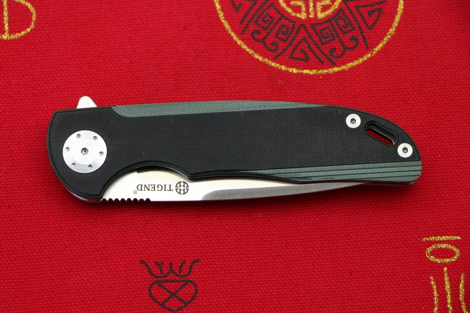 TIGEND CF1010 Флиппер складной нож D2 лезвие G10+ стальная ручка Кемпинг Охота Открытый выживания карманные кухонные ножи инструменты