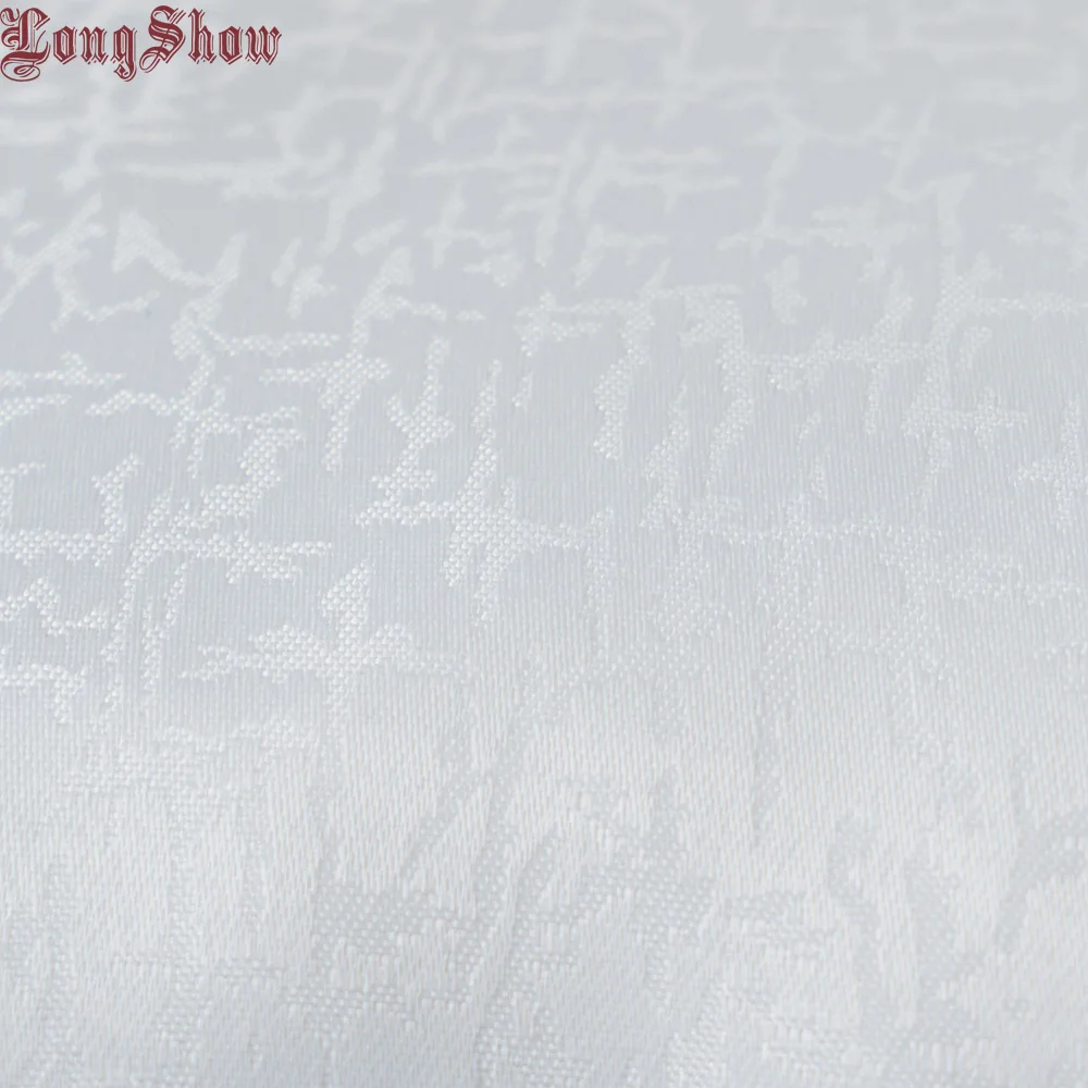 Longshow 45x45 см квадратные декоративные для дома белая роза вышитые толстые Наволочки Чехол