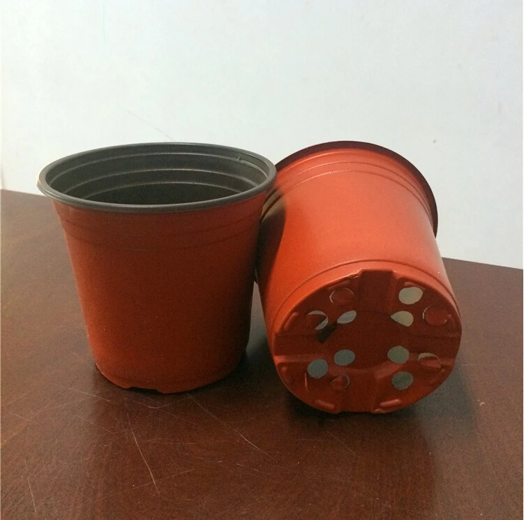 

180# Nursery Pots Seedlings Nursery Pots 50PCS Plastic Flowers Plants pot