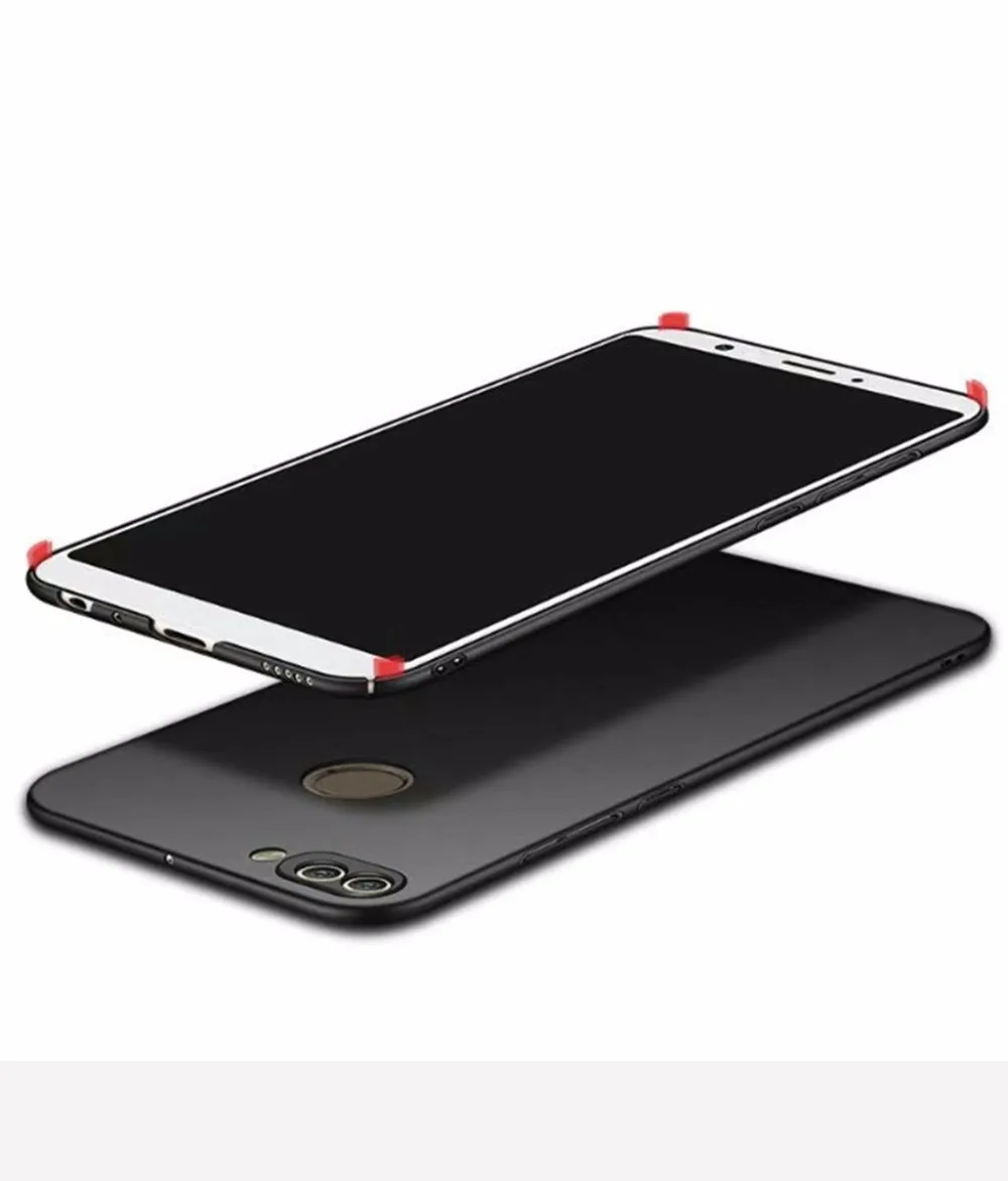 Роскошный Жесткий чехол для huawei P Smart Cover протектор Dual SIM FIG-LX1 LX2 LX3 FIG-LA1 on P Smart жесткий матовый чехол для ПК Coque Fundas
