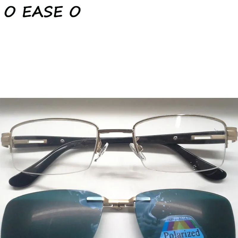 2017 солнцезащитные очки на застежке с популярными полуободками оптические зажимы