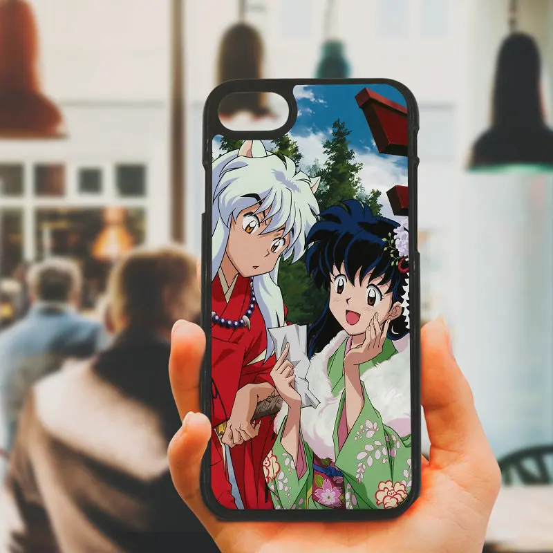 Милый аниме Inuyasha мобильный твердый корпус для телефона пластиковый