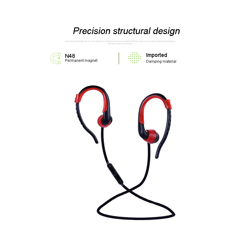 

Ear-hanging wireless motion Bluetooth headset 4.1 SeoSeong heavy bass waterproof stereo mobile phone general callable headset