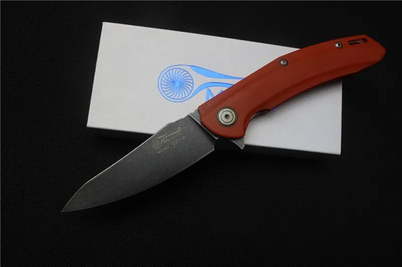Maxace ветер Флиппер мяч brearing складной нож S35VN лезвие G10 Ручка кемпинга выживания Охота Туризм рыболовные ножи Открытый EDC