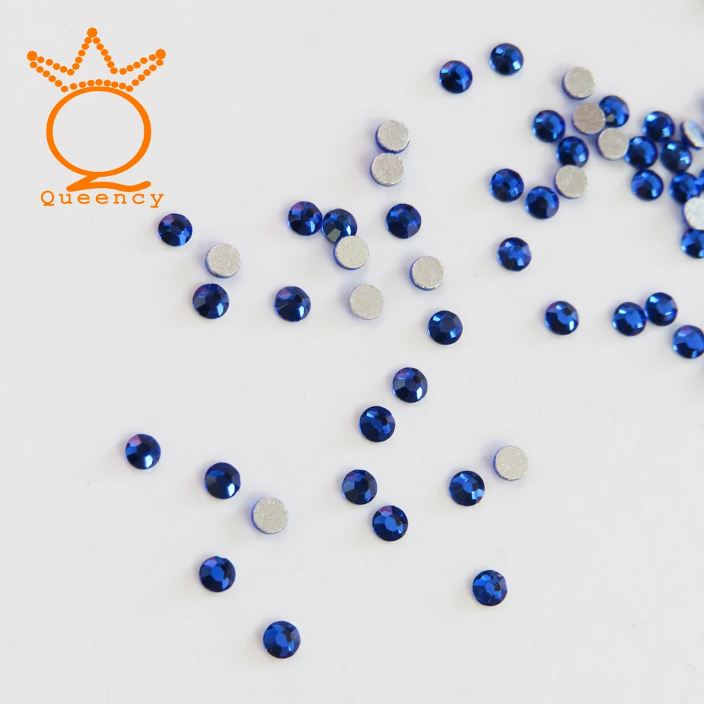 SS3 Капри Голубой цвет каучуковые стразы с плоской задней стороной Стразы прямой