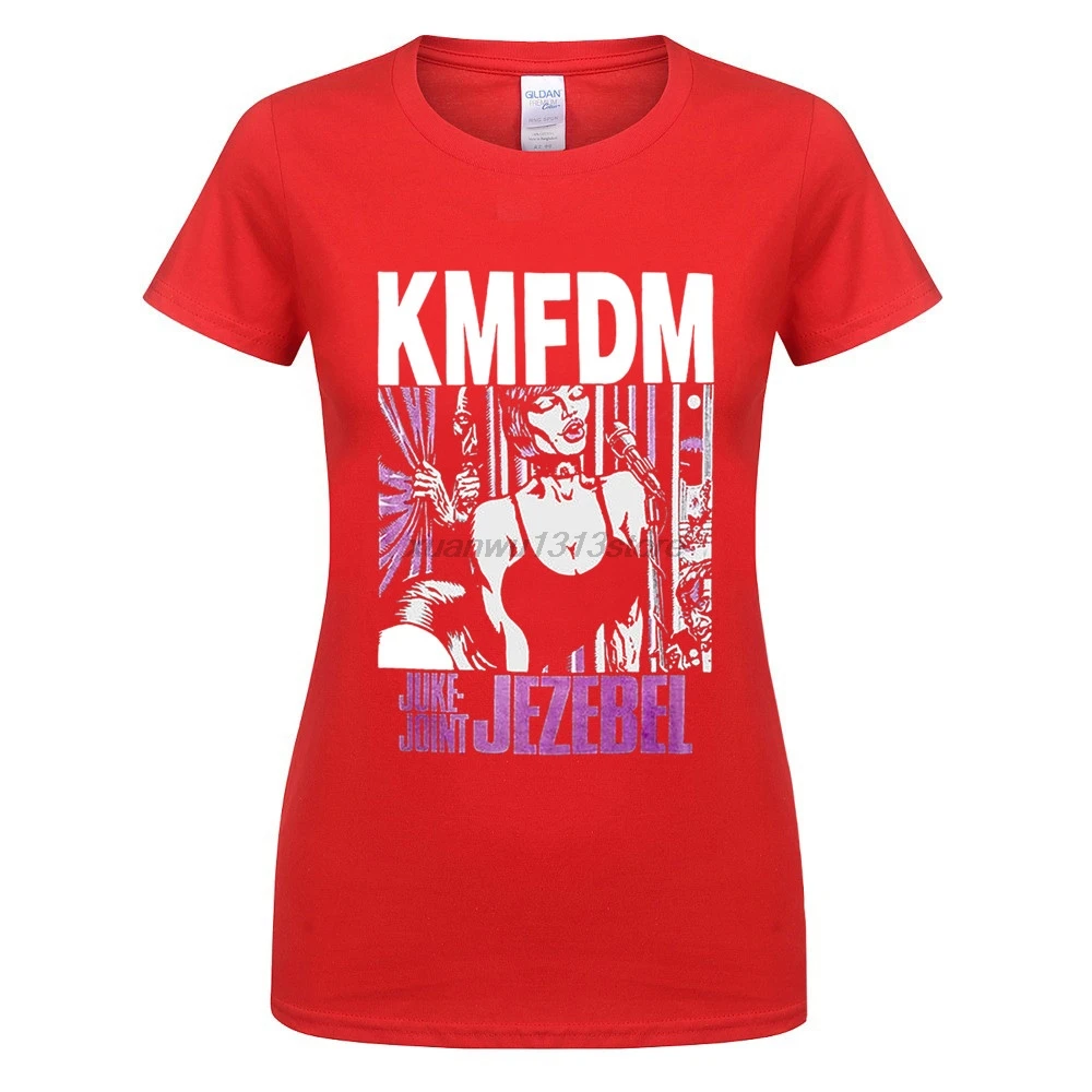 GILDAN KMFDM JUKE JOINT JEZEBEL KRAUT INDUSTRIAL PIGFACE MDMFK Новая черная футболка новая брендовая одежда