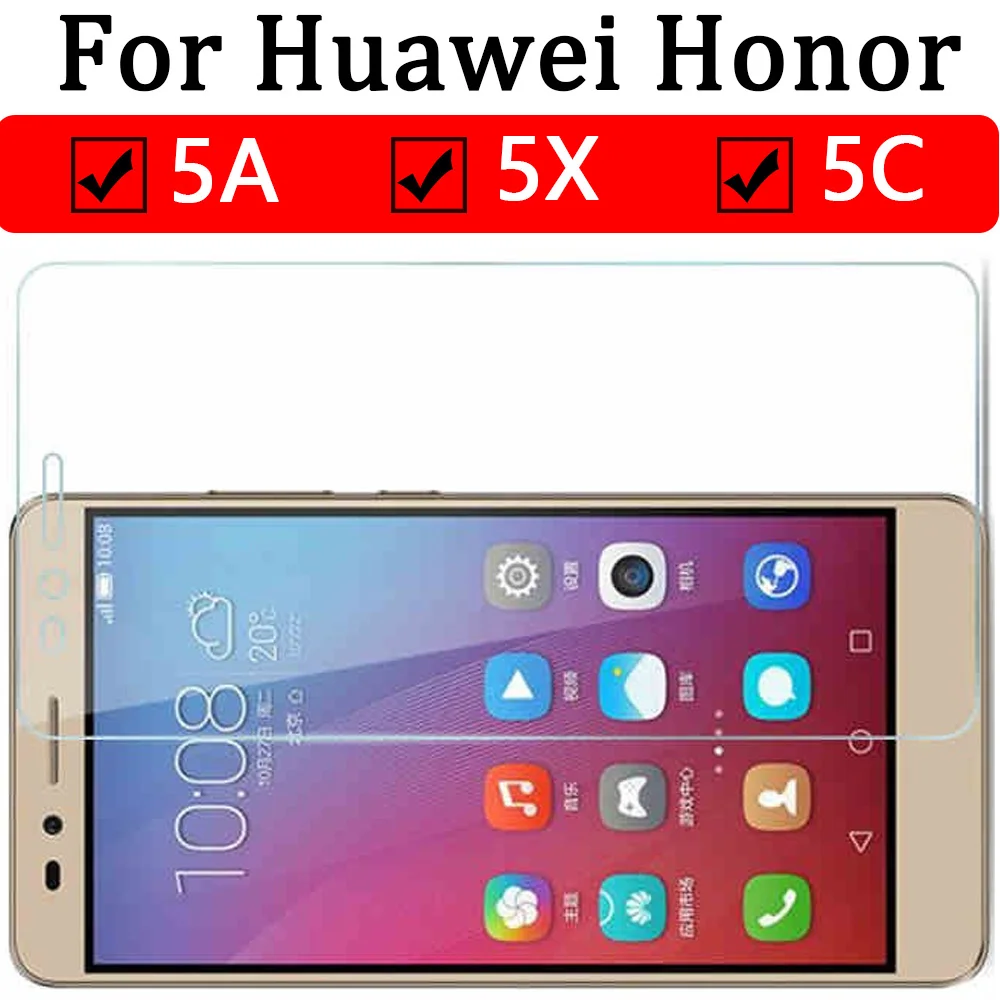 Защитное стекло для Honor 5C 5A 5X Защитная крышка для экрана Honer 5 A C X A5 X5 C5 Honor5A Honor5C Honor5X закаленное стекло