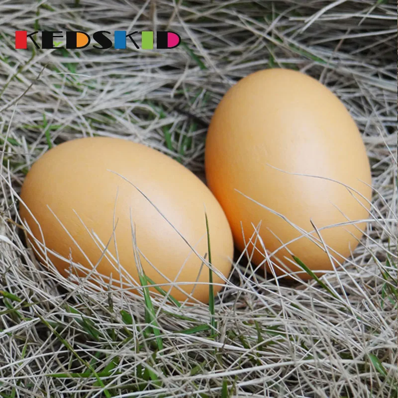 5 шт курица птица имитация деревянные искусственные яйца утиные гусиные