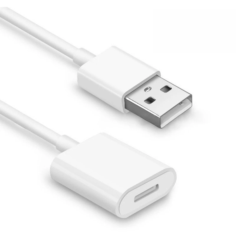 2 in1charger для Apple Pencil адаптер iphone кабель зарядки Шнур iPad Pro Карандаш стилус мужчин и
