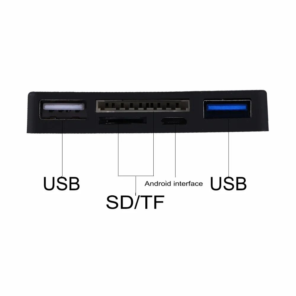 Картридер с USB 3 0 на TF SD 2 Micro порт для Майкрософт Surface Pro / 4|Картридеры| |