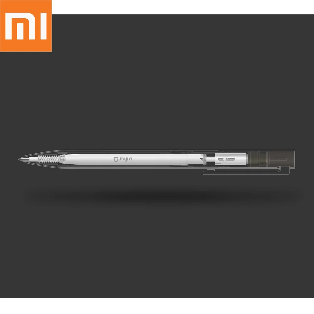 Оригинальный металлический знак Xiaomi Mijia MI ручки 0 5 мм для подписи PREMEC Гладкий