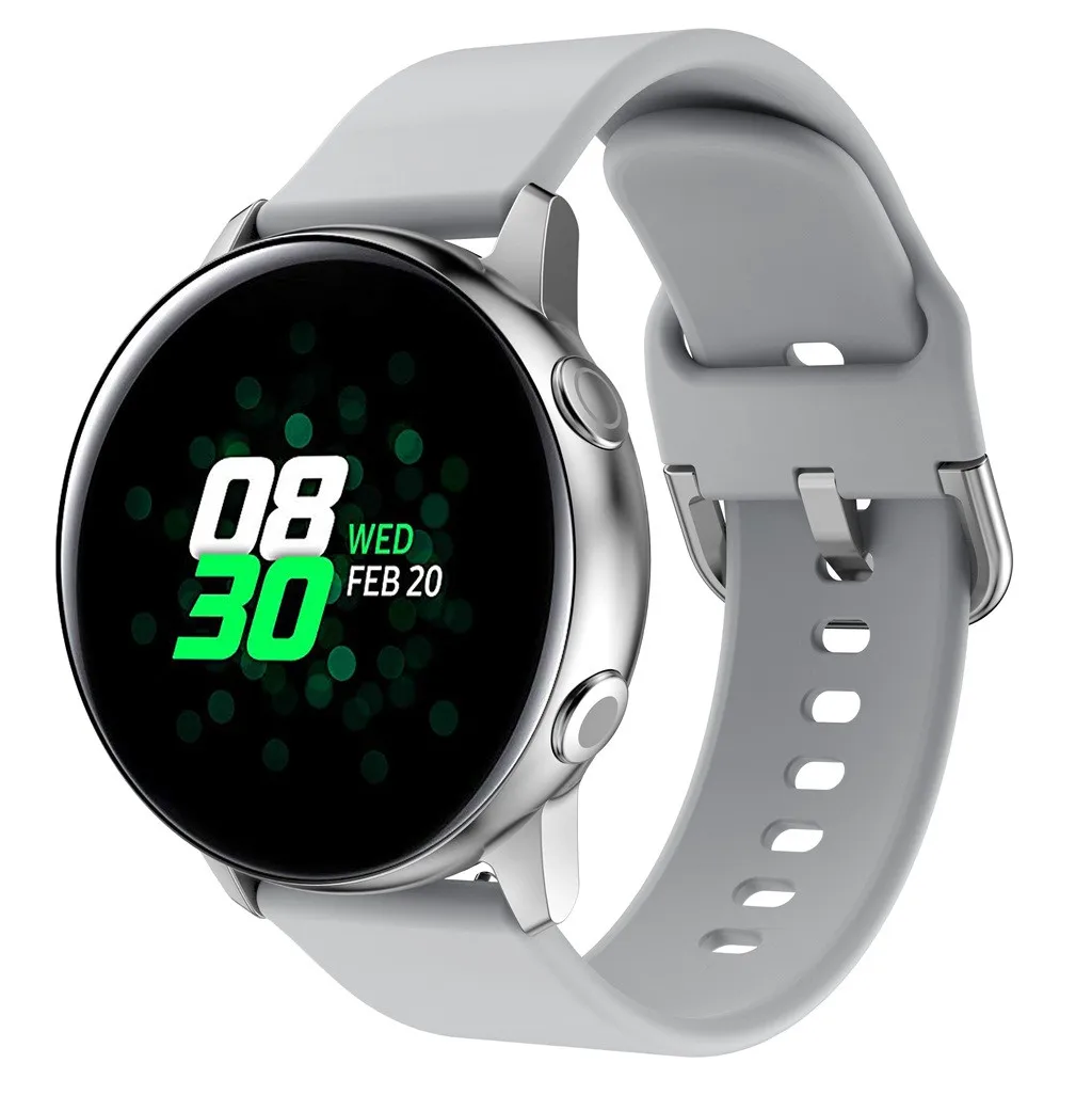 2019 новейший спортивный мягкий силиконовый сменный ремешок для Samsung Galaxy Watch active