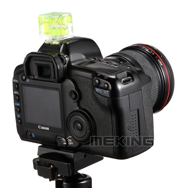 Тройной 3-осевой Горячий башмак Spirit Level 2в1 набор Bubble Gradienter для Canon Nikon | Электроника