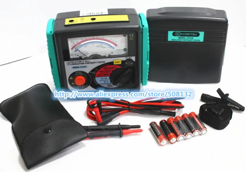 Аналоговый тестер изоляции и непрерывности Kyoritsu 3131A!! Новинка!|insulation tester meter|analogue