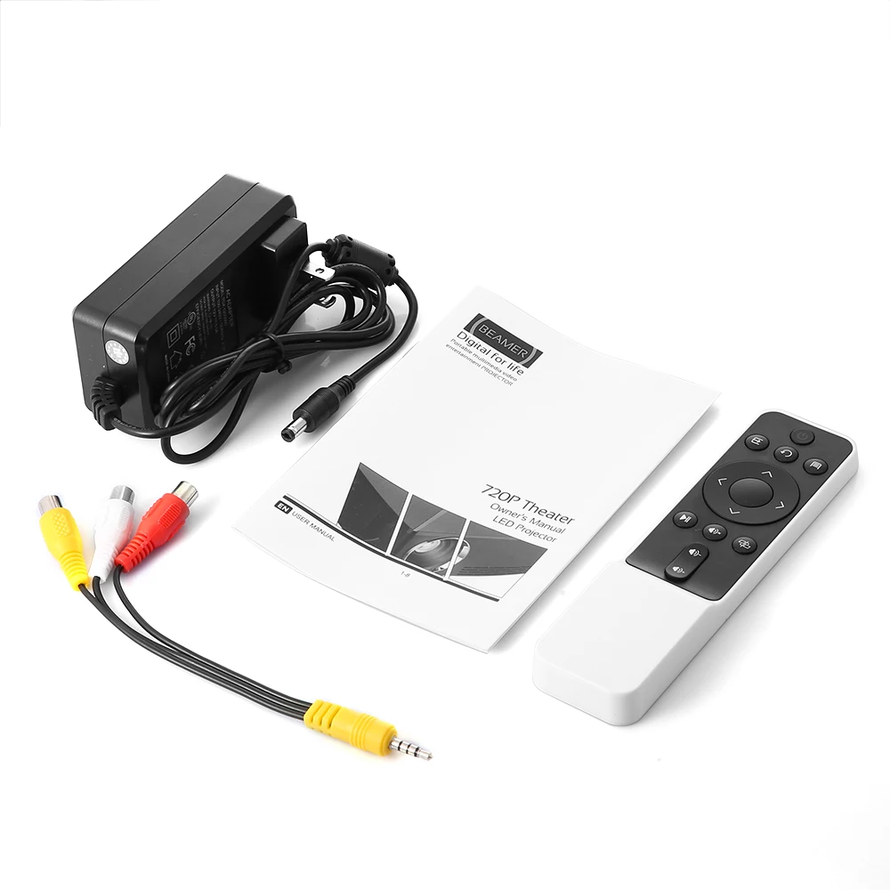 Exquion GP70 обновленный C80 мини светодиодный проектор 1280x720 портативный HD HDMI видео 3D ЖК