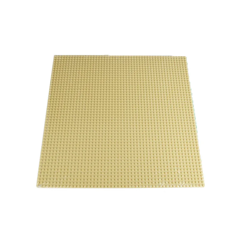 50x50 Beige 5 шт./лот kennie "сделай сам", здание Мпц блоки маленького размера Идущие вместе с Hi-Tech аксессуары техника Панель ручка с пластинчатым основанием пластины 50x50 № 3812 - Цвет: 50x50 Beige
