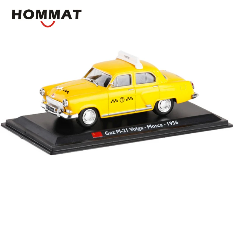HOMMAT имитация 1:43 винтажная модель искусственного газа Volga 1956 Москва такси кабина