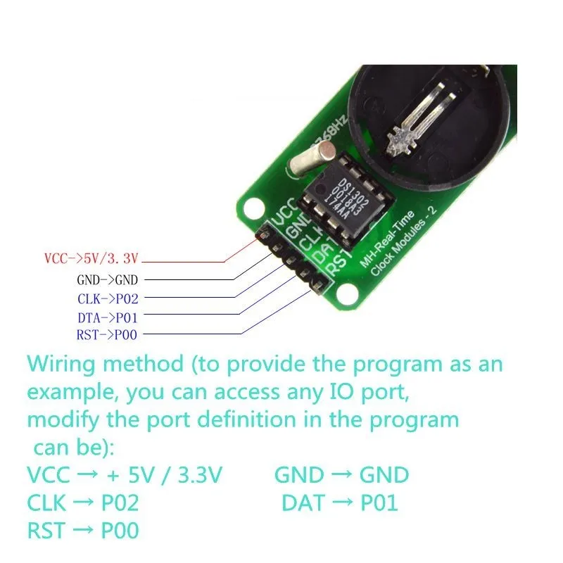 Thinary Electronic 1 шт. Новое поступление RTC DS1302 часы в реальном времени модуль для AVR ARM PIC