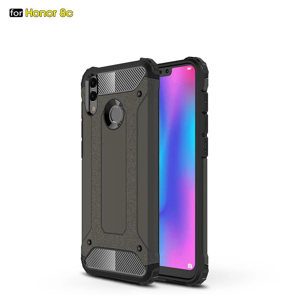 Жесткий чехол для Huawei Honor 8C противоударный сотового телефона ZGAR жесткие чехлы