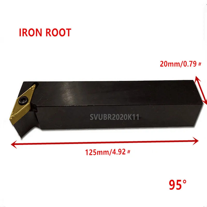 SVUBR/SVUBL 12 мм 16 20 25 32 внешний токарный инструмент держатель станок с ЧПУ