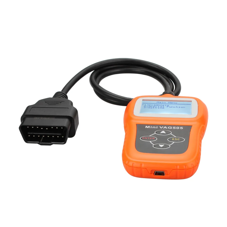 10pcs DHL Free Memoscan Mini VAG505 Professional memo scanner Vag 505 OBDii CAN OBD Code Scanner tool For VW/For AUDI |