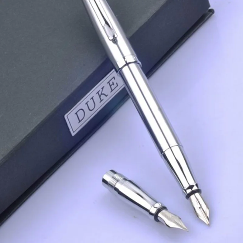 

209 gift box High-end business stainless steel classic office write 0.5mm and 1.0mm Fountain Pen