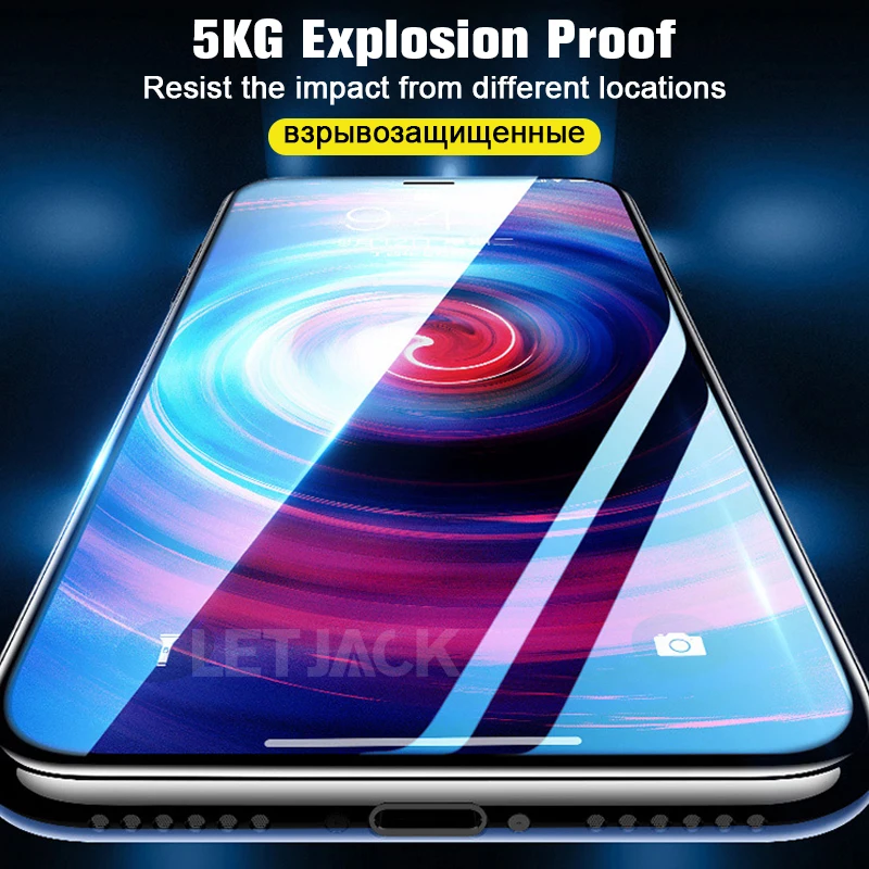 20D изогнутый экран протектор для iPhone 11 Pro Max 7 8 6 6s Plus 9H полное покрытие Защитное стекло для iPhone X XR XS MAX