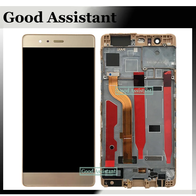 Высококачественный золотой 5 2 дюймовый для Huawei P9 EVA-L09 EVA-L19 EVA-AL00 LCD дисплей +