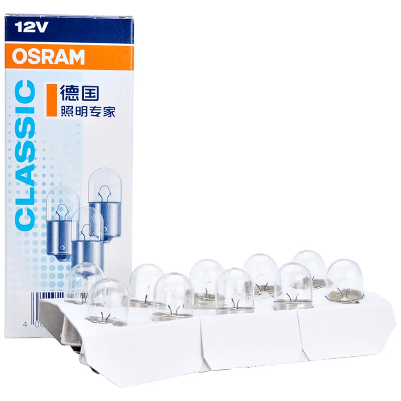 10 шт. автомобисветильник фасветильник OSRAM 5007 R5W 12 В 5 Вт|Лампы для автомобильных