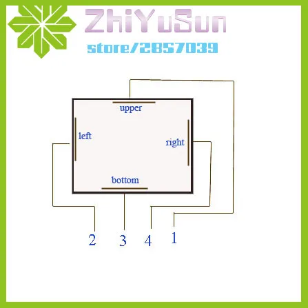 ZhiYuSun оптовая продажа 2 шт./лот HL-070015 164 мм * 99 7 дюймов 4 линии сенсорный экран панель