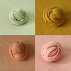 150X165 см Новорожденный ребенок Подставки для фотографий фон набор оберток для Фоны Фотофон для студийной съемки новорожденных Кардиган Крючковой вязки с запахом Одеяло