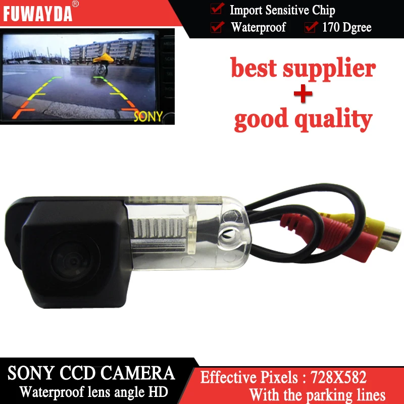 

FUWAYDA Car Camera rearview backup camera rearview parking for Benz C-Class W203 E-Class W211 CLS-Class 300 W219 R350 R500 ML350